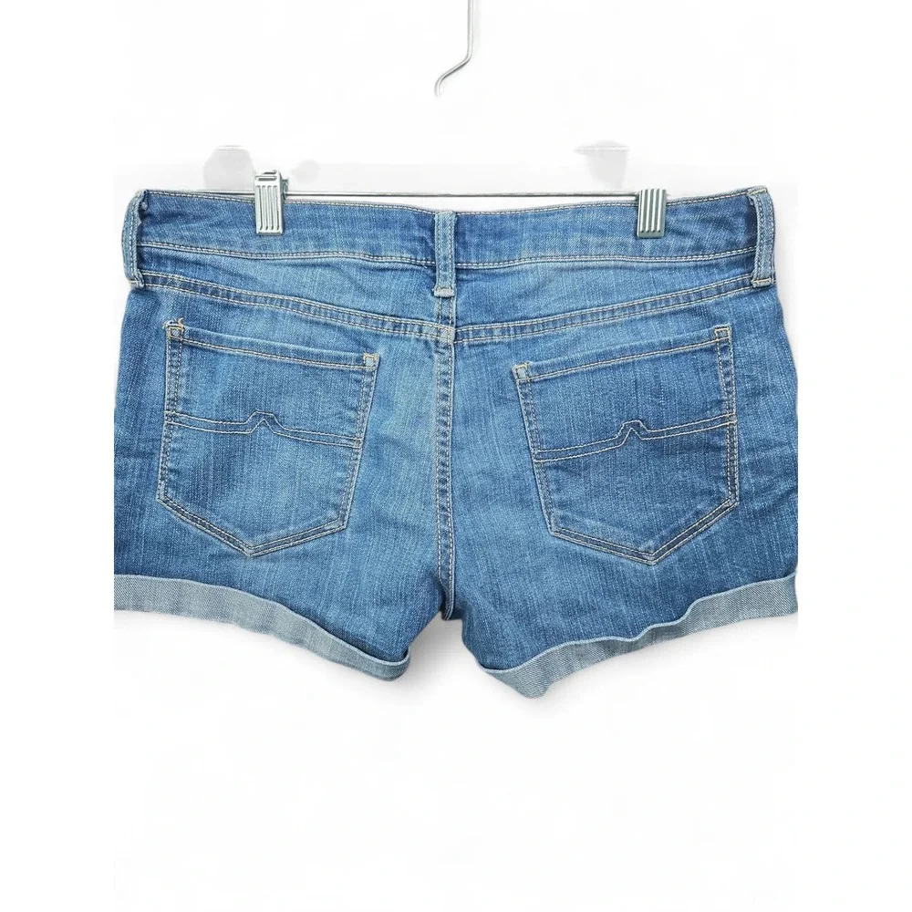 Arizona Jean‎ Co. Denim Shorts Cuffed Hem Casual Blue Jean Shorts Size 9